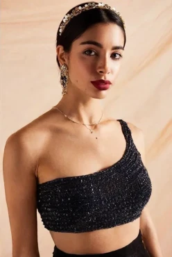 Designer Criss-Cross Wrap Around Drape Dress