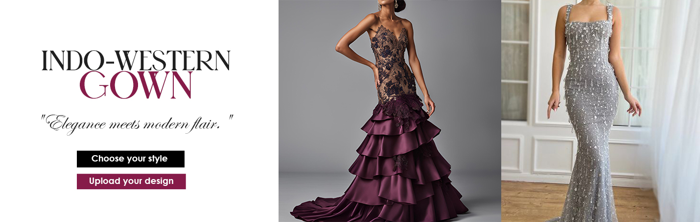 Indo - western Gown