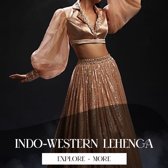 Indo - western Lehenga